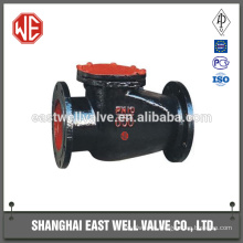 Ductile iron flanged swing check valve